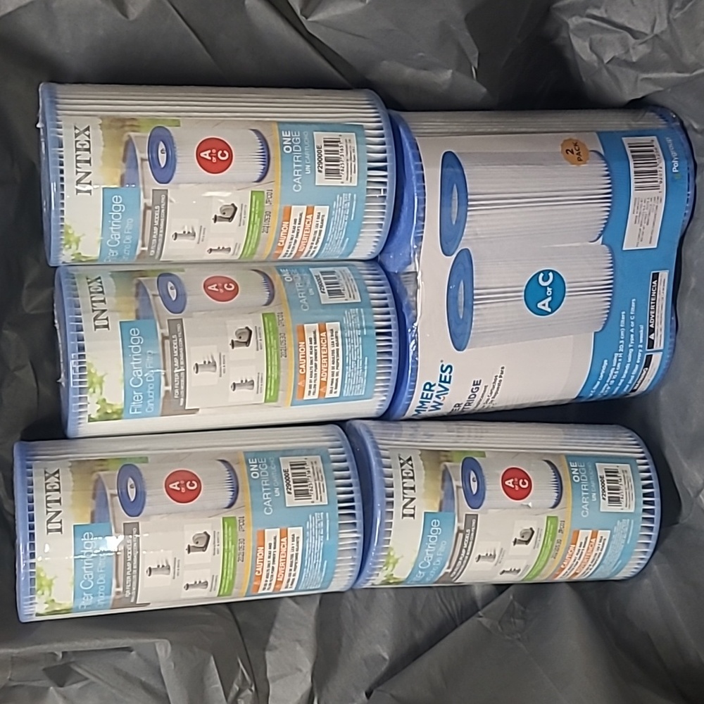 6 new A/C pool filter